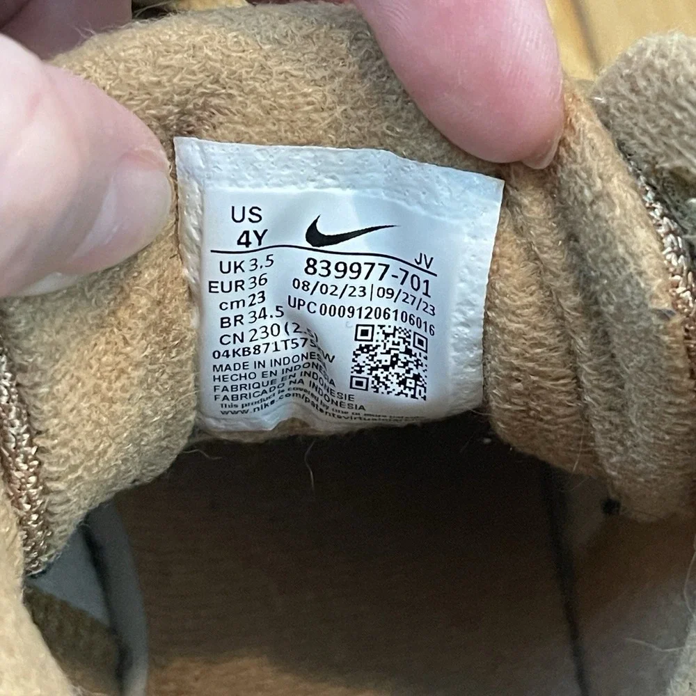 Nike youth size